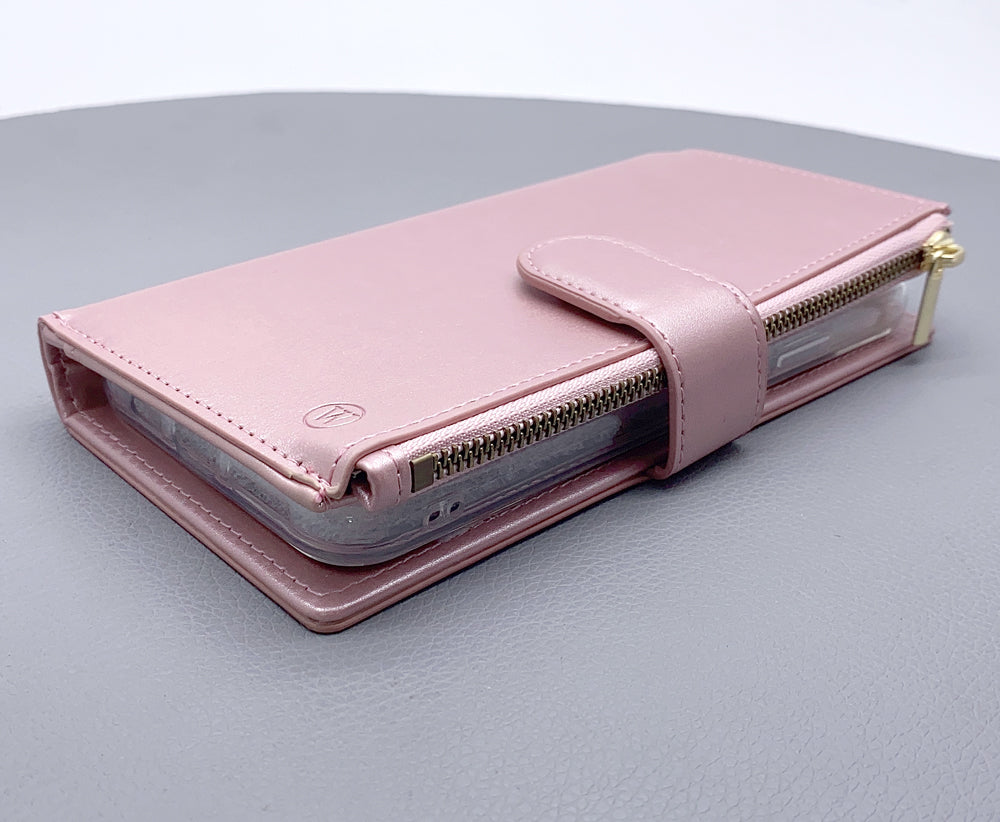 S10 plus Wetherby ( Calfskin ) handmade magnetic case with strap
