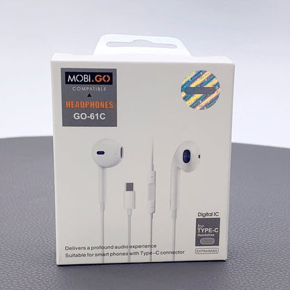 Mobigo GO61C Type-C earphone