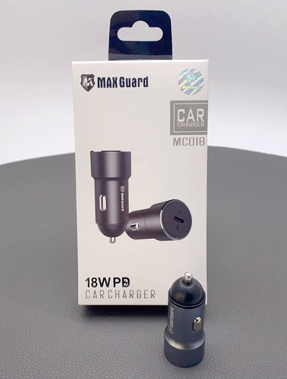 Maxguard MC018 18W Single Type-C car charger