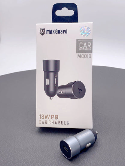 Maxguard MC018 18W Single Type-C car charger