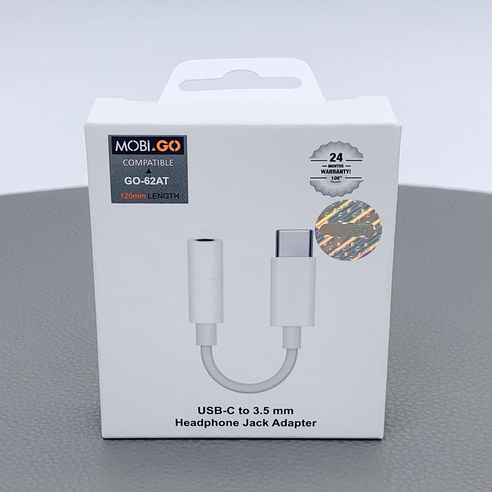 Mobigo GO62AT Type-C to 3.5mm Aux Headphone Adapter