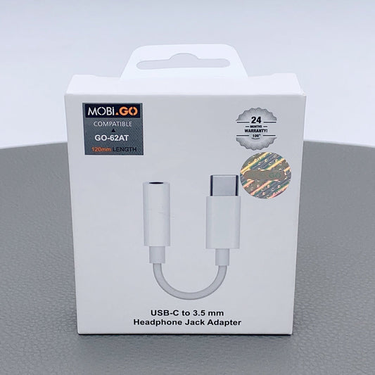 Mobigo GO62AT Type-C to 3.5mm Aux Headphone Adapter
