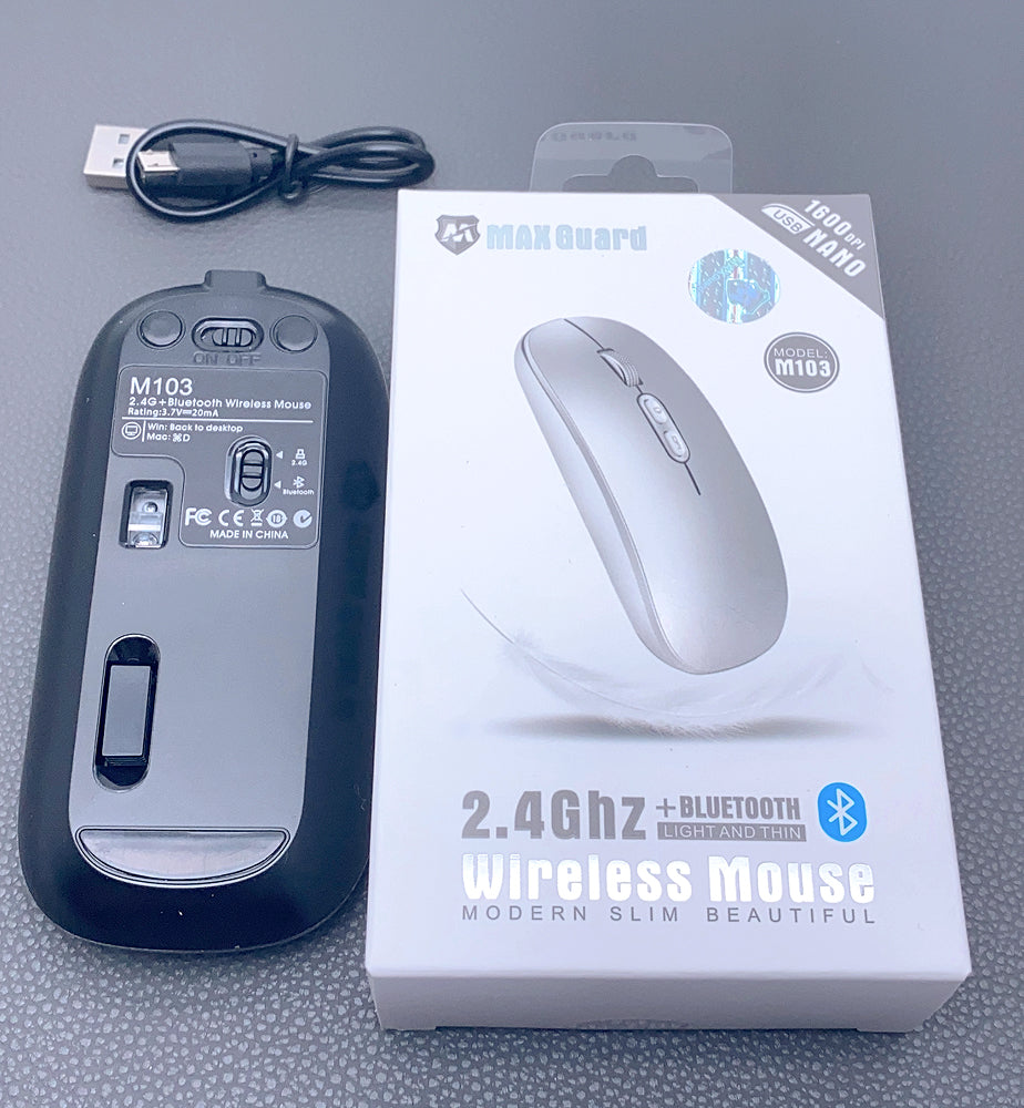 Maxguard M103 2.4GHz Bluetooth Mouse