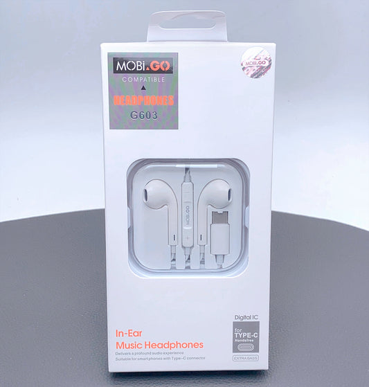 Mobigo G603 Type-C earphone
