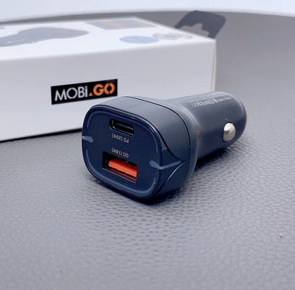 Mobigo GO206PD 38W UAB A+C car charger