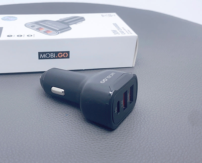 Mobigo GO209PD 20W 2UAB A+C car charger