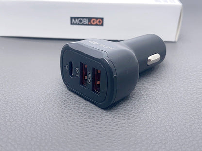 Mobigo GO209PD 20W 2UAB A+C car charger