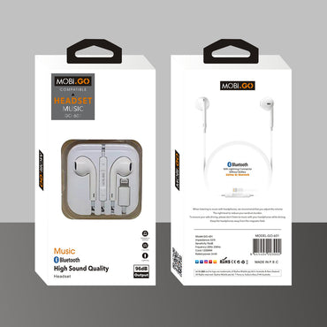 Maxguard GO601 Lightning earphone