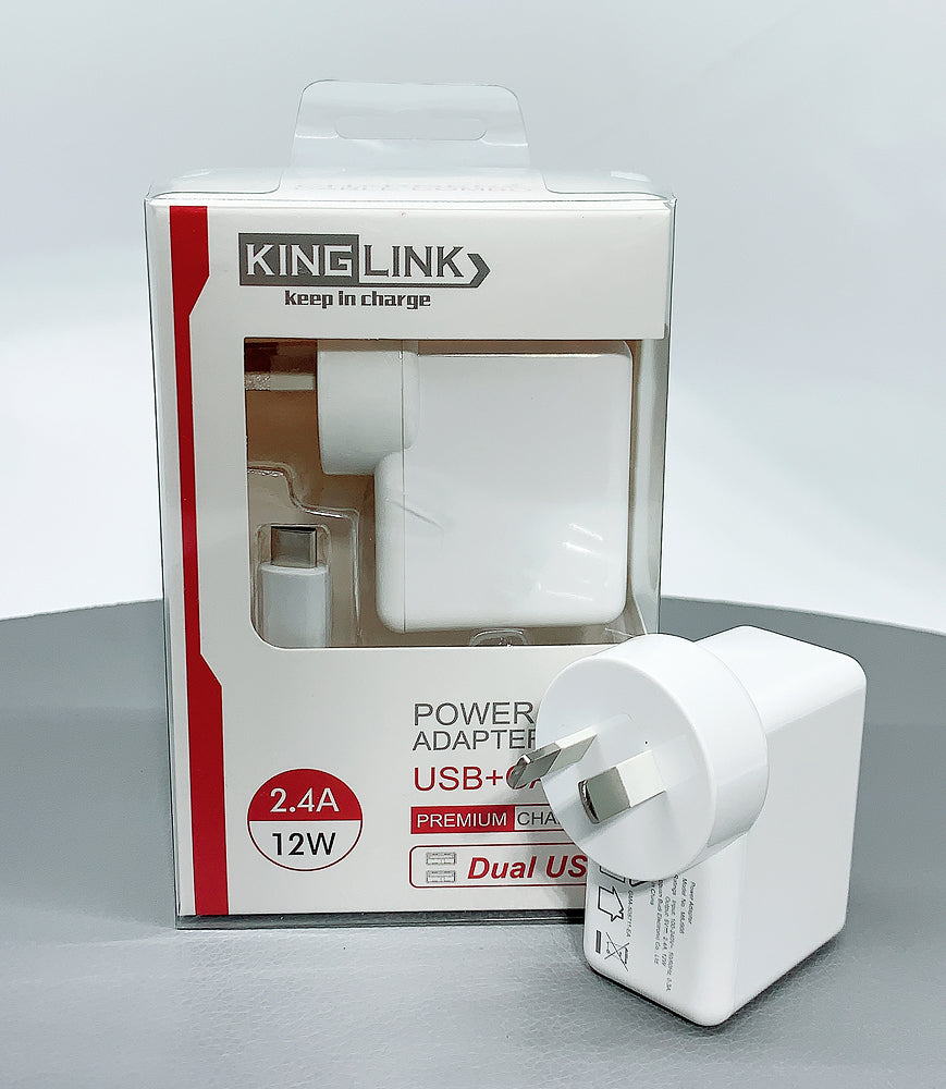 Kinglink M8J906 12W wall charger