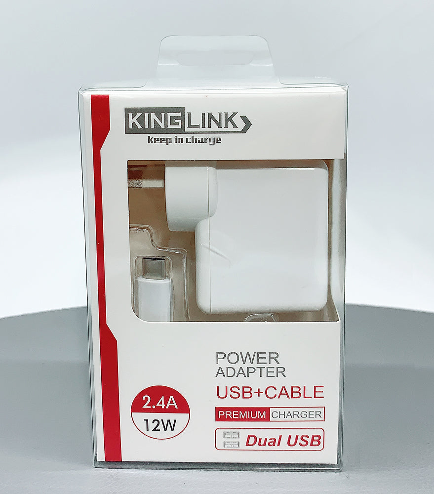 Kinglink M8J906 12W wall charger