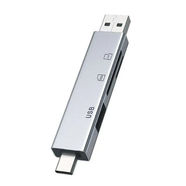 MultiSlot SD/TF USB-C & A Reader SX158
