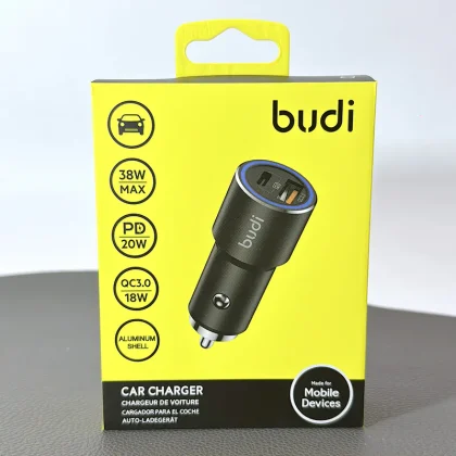 Budi 36W PD quick car charger M8J628TQ