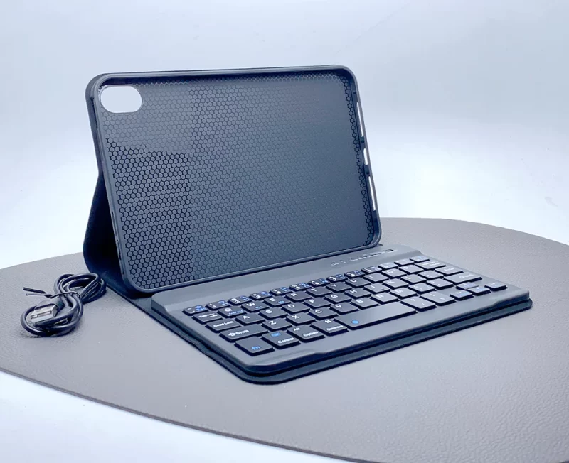 Mini 6/7 magnetic bluetooth smart keyboard pouch case - Image 9