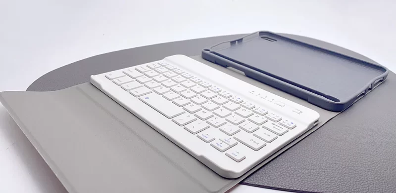 Mini 6/7 magnetic bluetooth smart keyboard pouch case - Image 6