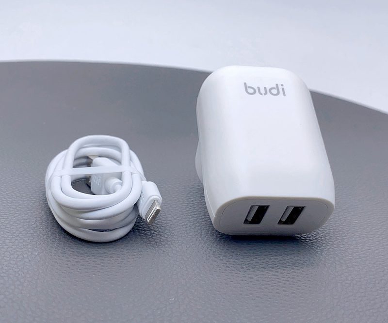 Budi home charger with lightning cable AC339ALW - Image 5