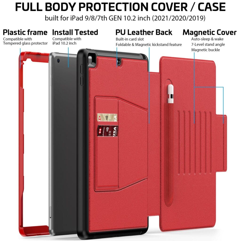 iPad new 9.7 Smart shield book case - Image 12