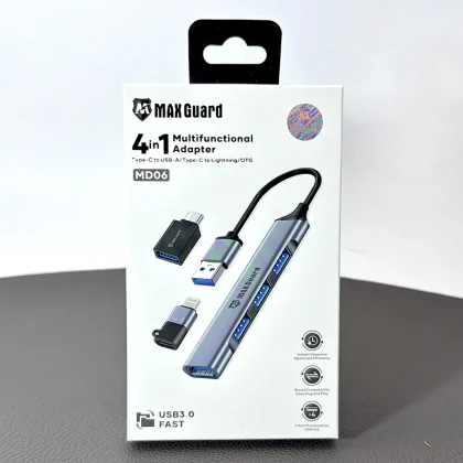 Maxguard 4 in 1 Multifunctional Adaptor MD06