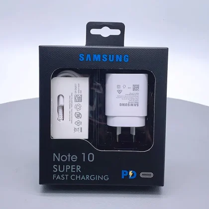 Sam or Note10 Super fast travel charger with Type-C cable