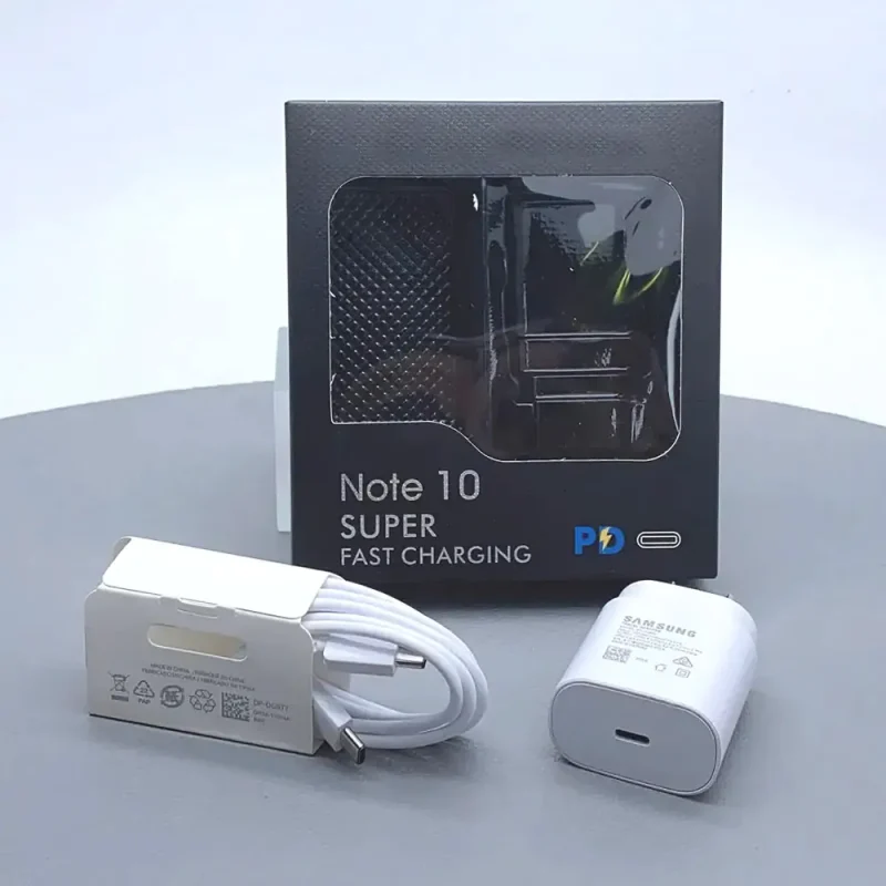 Sam or Note10 Super fast travel charger with Type-C cable - Image 2