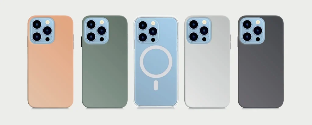 Different types of iPhone cases